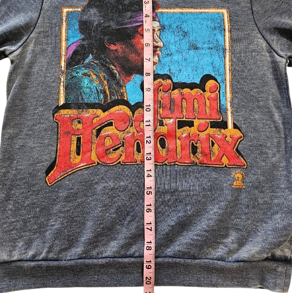 Bravado SM Blue Jimi Hendrix Pullover Sweatshirt - Picture 6 of 10